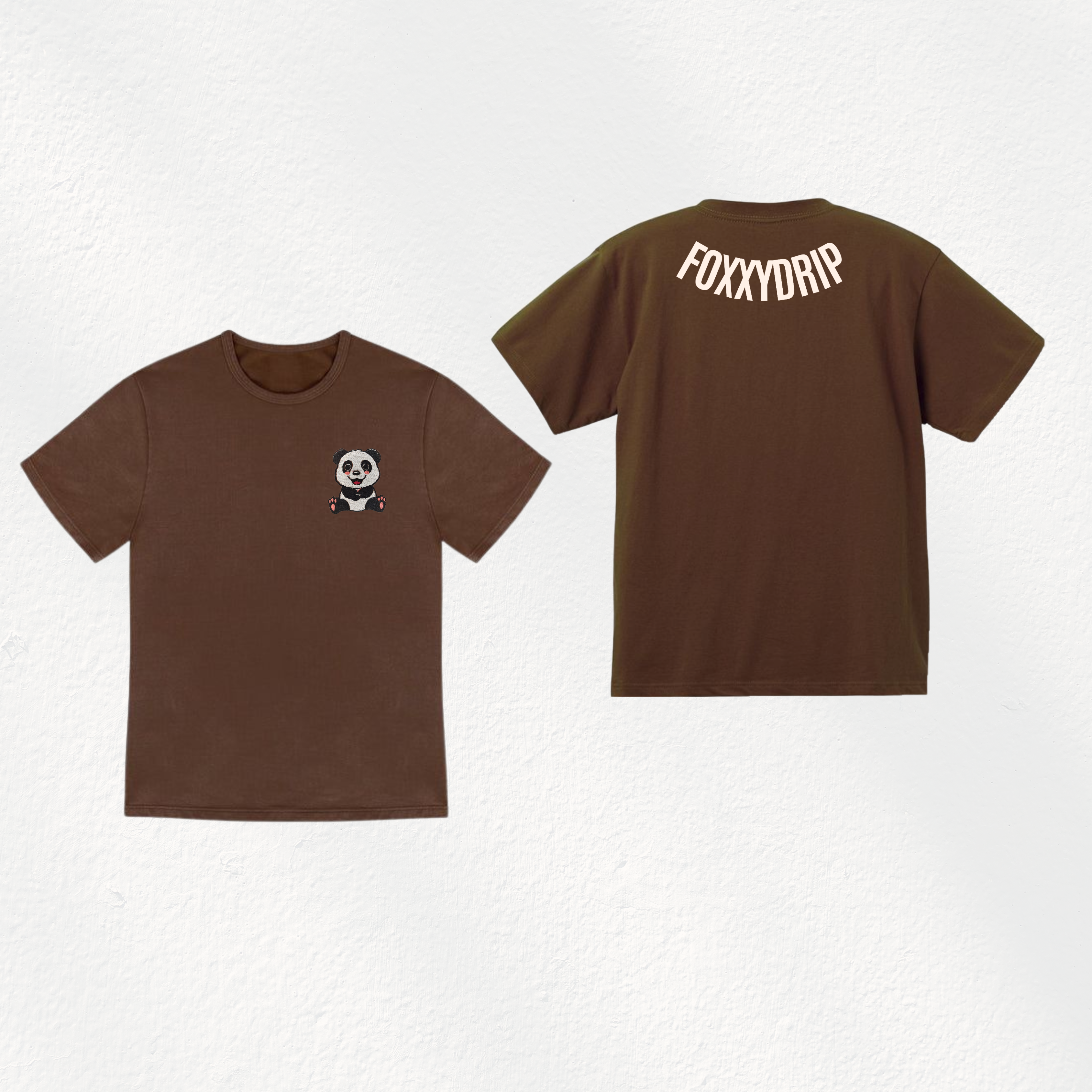 Cute Panda Oversized T-Shirt